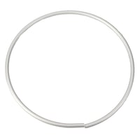 15 cm Makramee Metall Kreis Ring