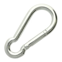 Zinc Plated Carabiner 90 x 9 mm