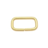 Laiton 20 x 3 mm Anneaux Carrés