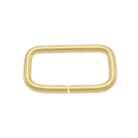 Messing 25 x 3 mm Quadratische Ringe