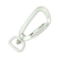 Aluminium Argent Mousqueton 86 mm - ⧄ 20 mm