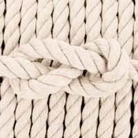 Naturel Twisted Cotton Rope - Ø 14 mm