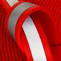 Red (RD522) Reflective BioThane 'BETA' ® 19 mm - 2.5 mm Per Meter