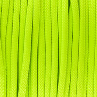 Radioactive Yellow Paracord 550 Type III (Tex. PES)