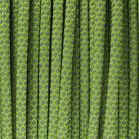 Super Reflectable Diamonds & Leaf Green Paracord 550 Type III