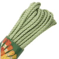 White & Holy Guacamole Spiral Paracord 550 Type III - ca. 10 m