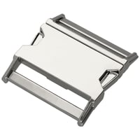 50 mm - Vernickelt - Metal Side Release Schnalle