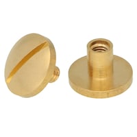 Brass 5 mm x 4 mm Chicago Screw