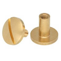 Brass 8 mm x 4 mm Chicago Screw