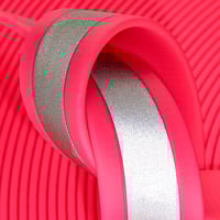 Neon Pink (PK521) Reflective BioThane 'BETA' ® 19 mm - 2.5 mm Per Meter