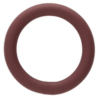 Silicone Maroon 20 x 4 mm Anneau en O en acier inoxydable