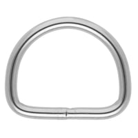 Acier inoxydable 32 x 4 mm Anneau en D