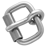 Stainless Steel 14 x 3 mm Roller Belt Buckle