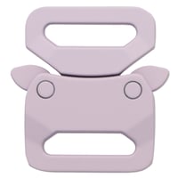 Silicone Pourpre 20 mm Safe Lock Boucle