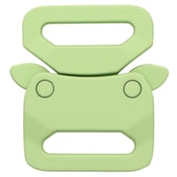 Green Silicone 20 mm Safety Buckle