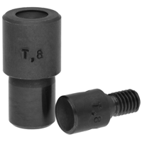 8 mm Double Cap Rivet Die Set | For spindle hand press
