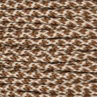 Cream & Branch Brown Diamonds Paracord Type I