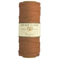 Light Brown - 1mm - Hemp Rope by Hemptique (62.5 meter)