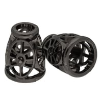 Gun Metal 4 mm Embouts De Cordon Cône 