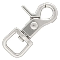 Stainless Steel 51 mm - ⧄ 13 mm Swivel Eye Clip Carabiner