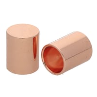 Rose Gold 10 x 15 mm Premium End caps