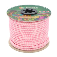 Weiß & Pastel Rosa Diamonds Paracord 550 Type III - 30 m