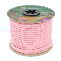 White & Pastel Pink Diamonds Paracord 550 Type III - 30 m