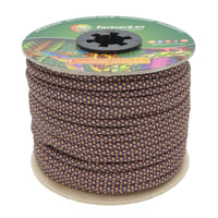 Marine Blue & Golden Copper Glamour Diamonds Paracord 550 Type III - 30 m