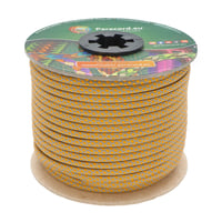 Smoke Grey & Royal Orange Diamonds Paracord 550 Type III - 30 m