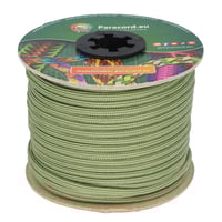 Fern Green & Cafè Latte Stripes Paracord 550 Type III - 30 m