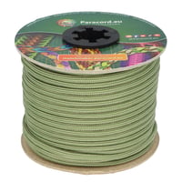 Fern Green & Cafè Latte Stripes Paracord 550 Type III - 30 m