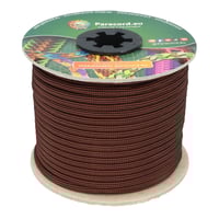 Bronze Brown & Black Stripes Paracord 550 Type III - 30 m