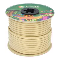White & Gold Stripes Paracord 550 Type III - 30 m