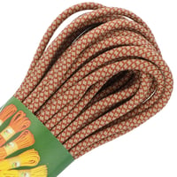 Bronze Brown & Mocca Diamonds Paracord 550 Type III - ca. 10 m