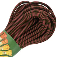 Bronze Brown & Black Stripes Paracord 550 Type III - ca. 10 m