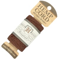 Dark Braun - 1mm - Hanfschnur von Hemptique - 30 Meter