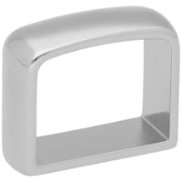 Square Passant Ring 15 mm - Nickel Plated