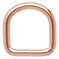 Rose Gold 16 x 3 mm (H) D-Ring