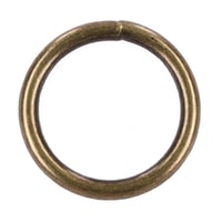 Antique Brass O-Ring - 1 | 10 | 50 | 100 Pieces