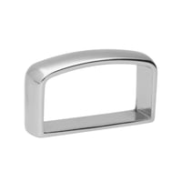Nickel Plated 26 x 13 mm Passant Ring 