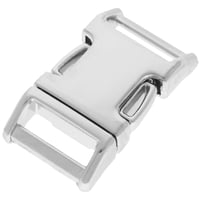 Nickel Plated 16 mm Metal Side Release Buckle Plus