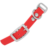 Rot - 20 mm Biothane Adapter Mit Nieten