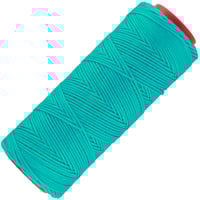 Turquoise Movi (Politer) Waxed Polyester Cord 1 mm - 100 Meter
