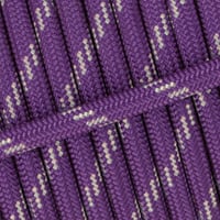 Deep Purple & White - 6mm nylon Premium Rope