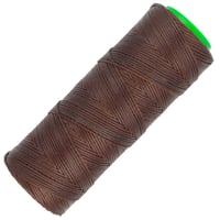 Dark Brown Movi (Politer) Waxed Polyester Cord  0.8 mm - 100 Meter