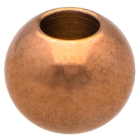 Bead Stainless Steel 'Gold' 6,5 x 8 mm