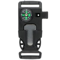 Firesteel & Whistle Buckle with Compass 20 mm