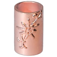 Rose Gold Flower Cord Tube 10 mm