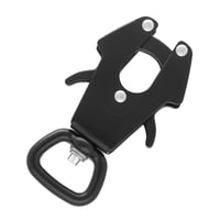 Black Quick Release Snap Hook 75 mm - ⧄ 20 mm