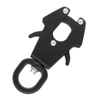 Black Quick Release Snap Hook 78 mm - Ø 16 mm
